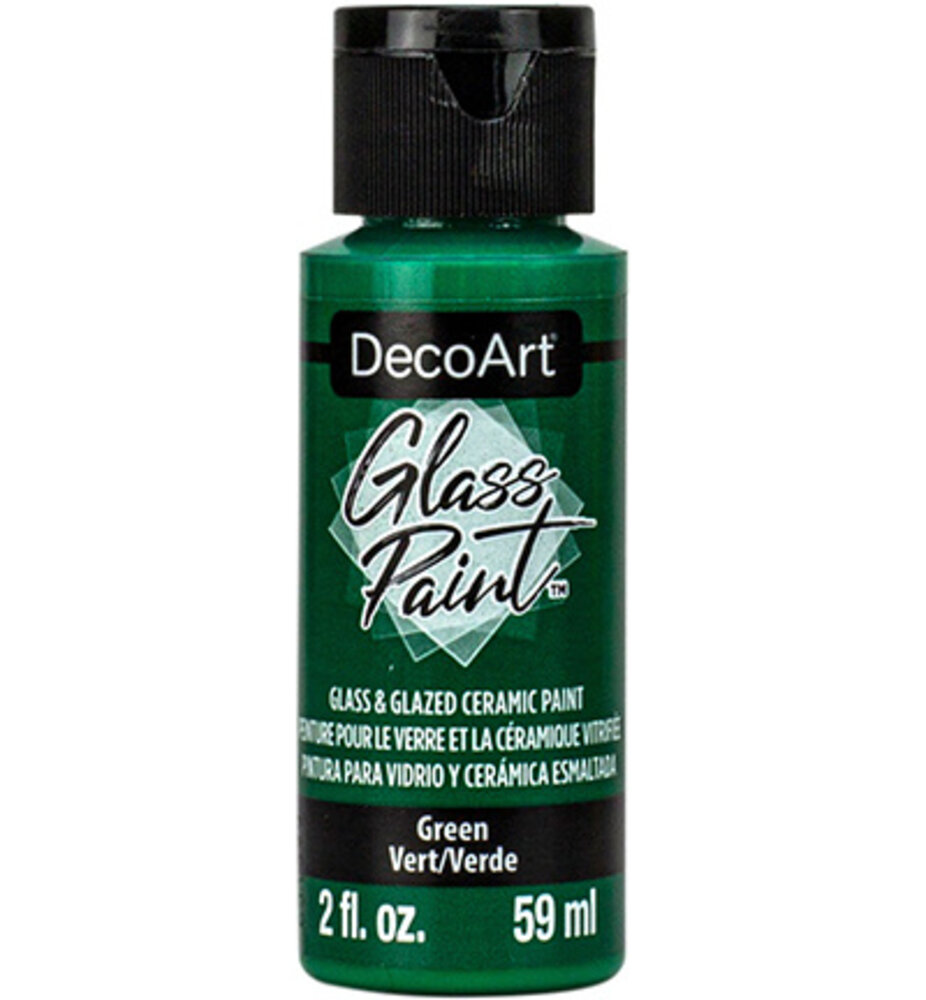 DecoArt Glass Paint Green (DGP08) DecoArt Glass Paint Green (DGP08)