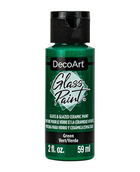 DecoArt Glass Paint Green (DGP08) DecoArt Glass Paint Green (DGP08)