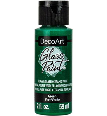 DecoArt Glass Paint Green (DGP08) DecoArt Glass Paint Green (DGP08)