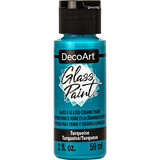 DecoArt Glass Paint Turquoise (DGP09)