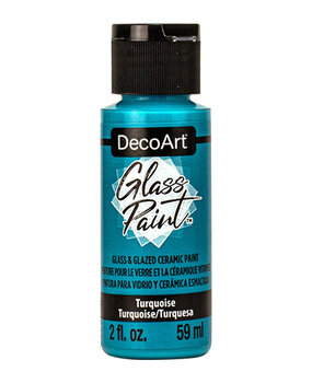 DecoArt Glass Paint Turquoise (DGP09) DecoArt Glass Paint Turquoise (DGP09)