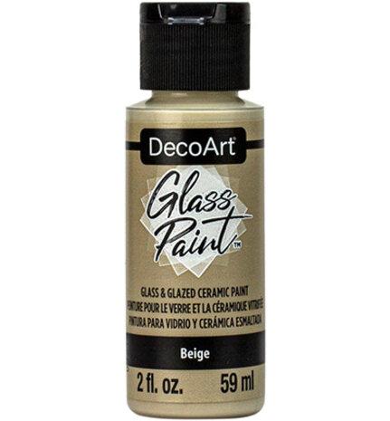 DecoArt Glass Paint Beige (DGP15) DecoArt Glass Paint Beige (DGP15)