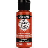 DecoArt Glass Paint Terra Cotta (DGP21)