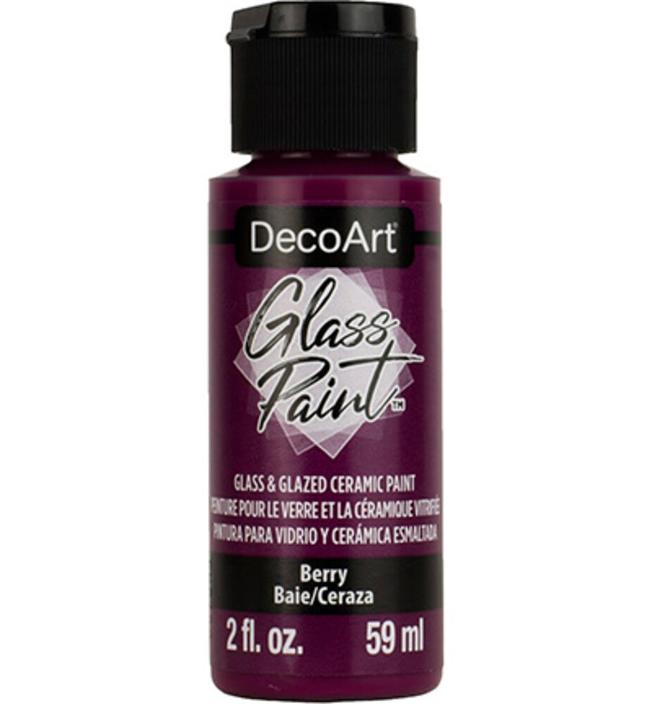 DecoArt Glass Paint Berry (DGP25) DecoArt Glass Paint Berry (DGP25)