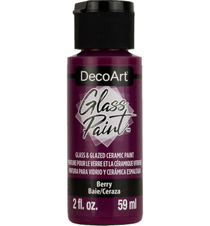 DecoArt Glass Paint Berry (DGP25) DecoArt Glass Paint Berry (DGP25)