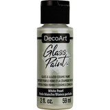 DecoArt Glass Paint White Pearl (DGP28)