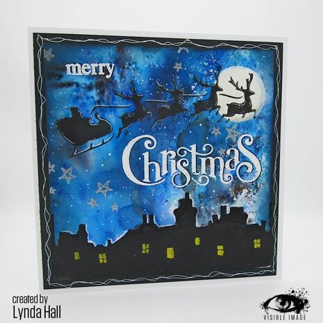 Visible Image Christmas Eve 6x6 Inch Stencil (VIS-CES-03) Visible Image Christmas Eve 6x6 Inch Stencil (VIS-CES-03)