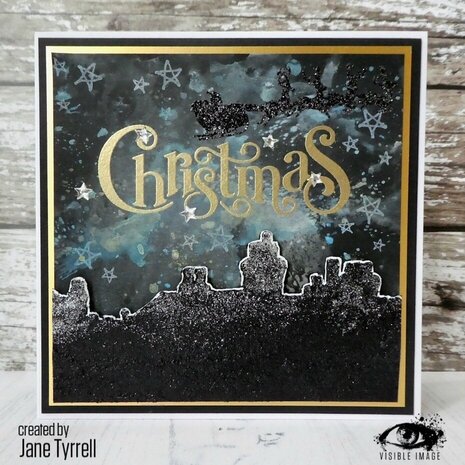 Visible Image Christmas Eve 6x6 Inch Stencil (VIS-CES-03) Visible Image Christmas Eve 6x6 Inch Stencil (VIS-CES-03)