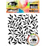 Visible Image Leafy 6x6 Inch Stencil (GO2313)