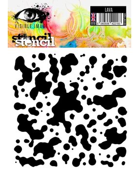 Visible Image Lava 6x6 Inch Stencil (KW2315)