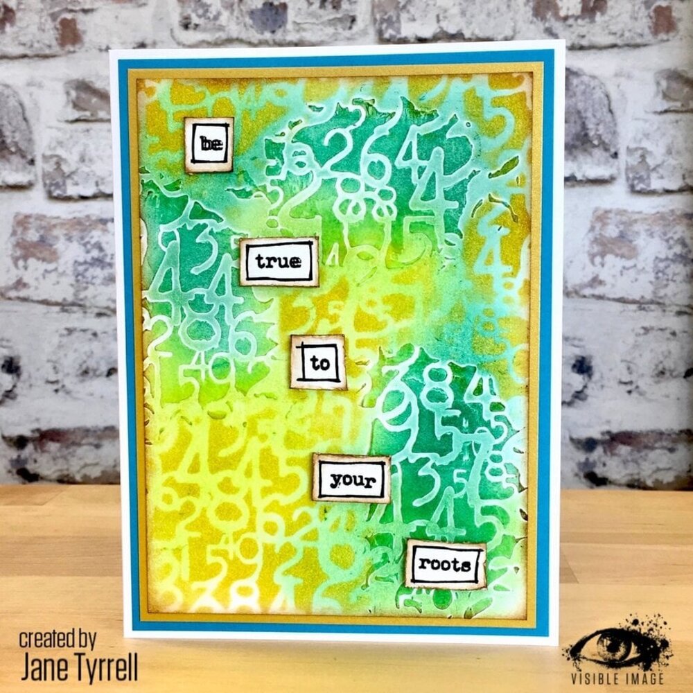 Visible Image Count Me In 6x6 Inch Stencil (XL2321) Visible Image Count Me In 6x6 Inch Stencil (XL2321)