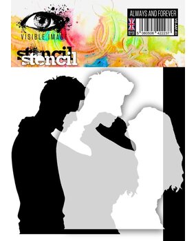 Visible Image Always and Forever 6x6 Inch Stencil (MR2323)