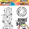 Visible Image Off The Grid 6x6 Inch Stencil (KI2324) Visible Image Off The Grid 6x6 Inch Stencil (KI2324)