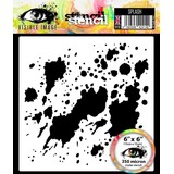 Visible Image Splash 6x6 Inch Stencil (NI2325)