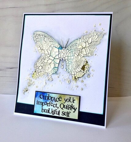 Visible Image Butterfly Ink 6x6 Inch Stencil (AJ2325)