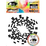 Visible Image Breakout 6x6 Inch Stencil (RW2338)