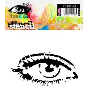 Visible Image Eye Contact 6x6 Inch Stencil (UJ2338)