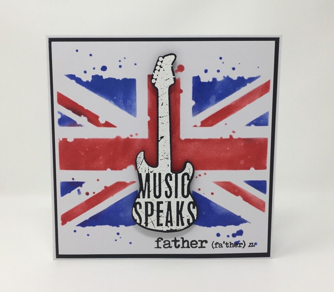 Visible Image Grungy Union Jack 6x6 Inch Stencil (SR2343)