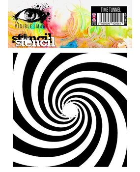 Visible Image Time Tunnel 6x6 Inch Stencil (AF2349)