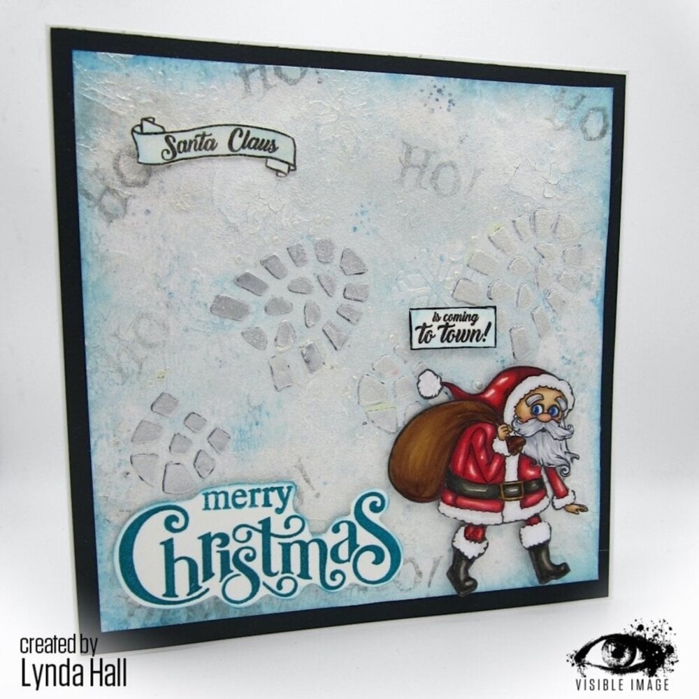 Visible Image Boot Prints 6x6 Inch Stencil (WS2358)