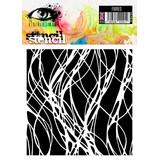 Visible Image Fibres 6x6 Inch Stencil (AH2368)