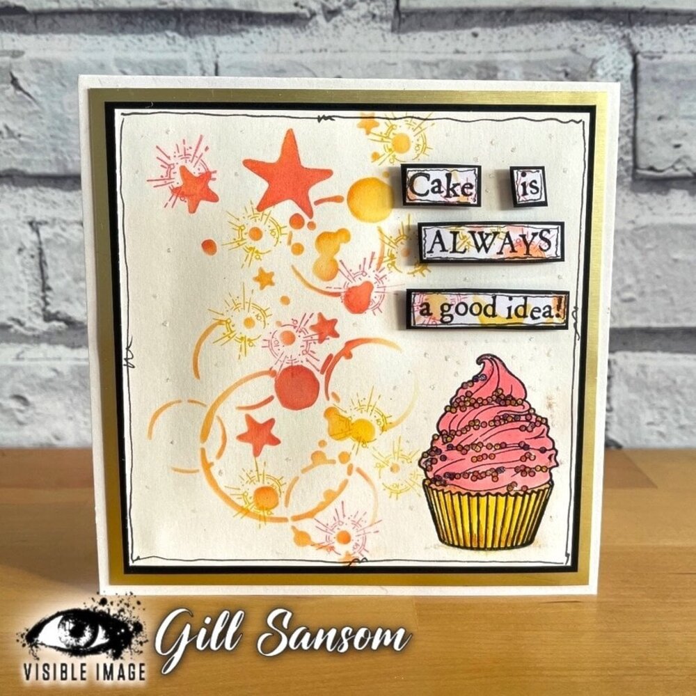 Visible Image Seeing Stars 6x6 Inch Stencil (JN2368) Visible Image Seeing Stars 6x6 Inch Stencil (JN2368)