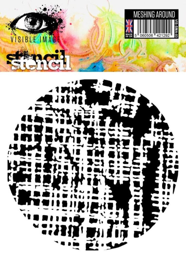Visible Image Meshing Around 6x6 Inch Stencil (KJ2368)