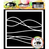 Visible Image Curves 6x6 Inch Stencil (TF2375)