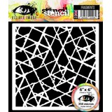 Visible Image Fragments 6x6 Inch Stencil (GO2391)
