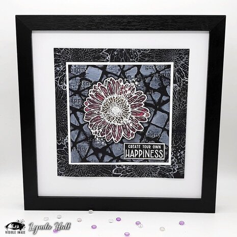 Visible Image Fragments 6x6 Inch Stencil (GO2391)