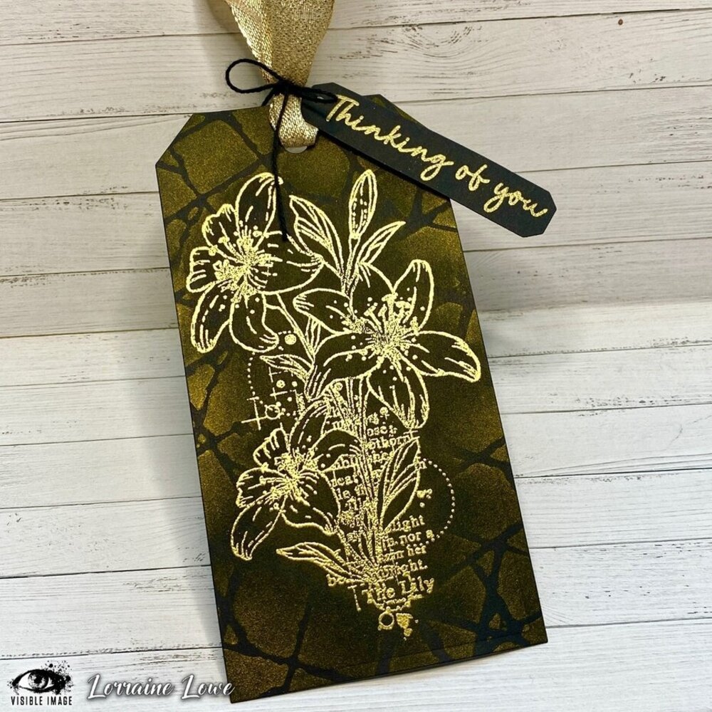 Visible Image Fragments 6x6 Inch Stencil (GO2391)