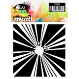 Visible Image Strobes 6x6 Inch Stencil (VR2392)