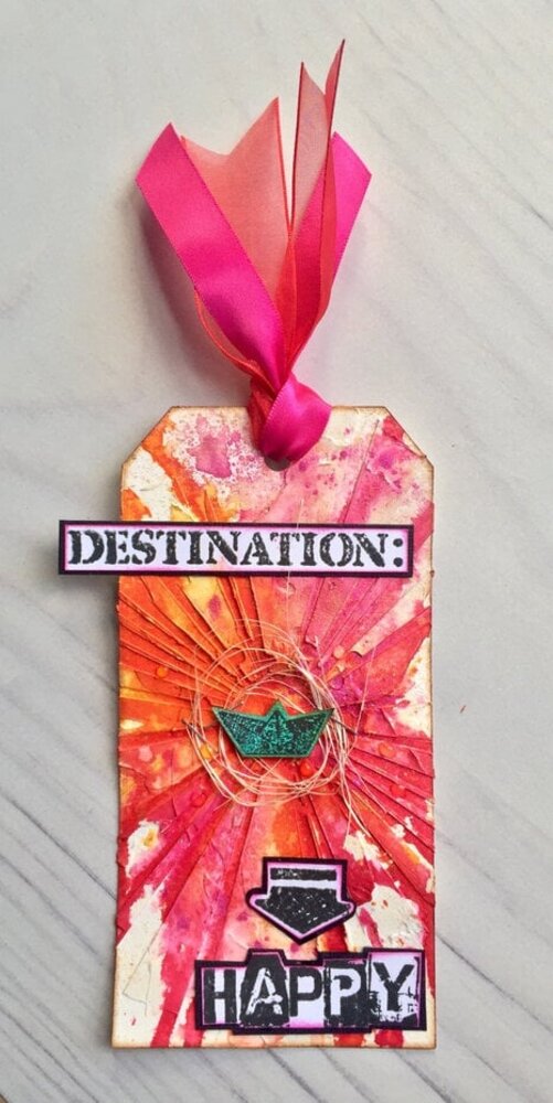 Visible Image Strobes 6x6 Inch Stencil (VR2392)