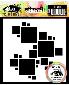 Visible Image Squared 6x6 Inch Stencil (TJ2395)