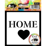 Visible Image My Home 4x4 Inch Stencil (BY2312)
