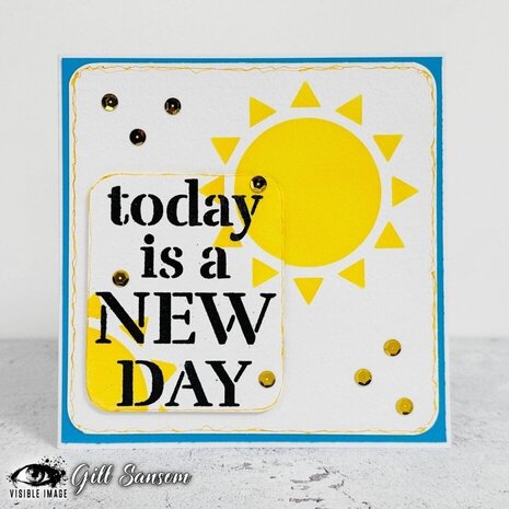 Visible Image New Day 4x4 Inch Stencil (ZK2315) Visible Image New Day 4x4 Inch Stencil (ZK2315)