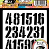 Visible Image Grunged Numbers 4x4 Inch Stencil (YW2348) Visible Image Grunged Numbers 4x4 Inch Stencil (YW2348)