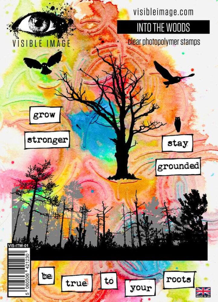 Visible Image Into The Woods A5 Stamp Set (BM2316) Visible Image Into The Woods A5 Stamp Set (BM2316)