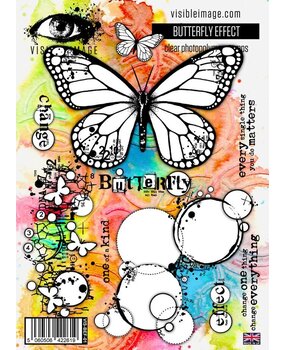 Visible Image Butterfly Effect A5 Stamp Set (PH2353) Visible Image Butterfly Effect A5 Stamp Set (PH2353)