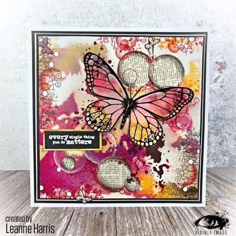 Visible Image Butterfly Effect A5 Stamp Set (PH2353) Visible Image Butterfly Effect A5 Stamp Set (PH2353)