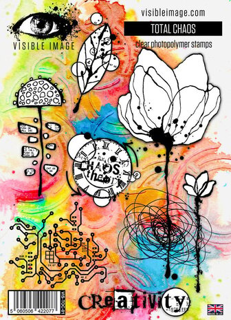 Visible Image Total Chaos A5 Stamp Set (JB2354) Visible Image Total Chaos A5 Stamp Set (JB2354)
