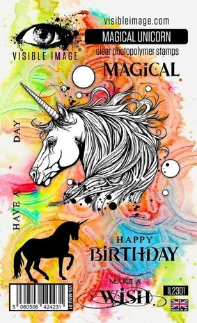 Visible Image Magical Unicorn A6 Stamp Set (IL2301) Visible Image Magical Unicorn A6 Stamp Set (IL2301)