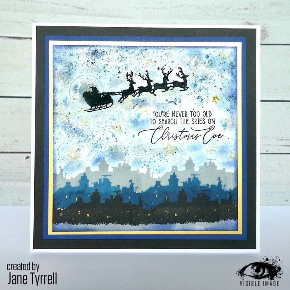 Visible Image Christmas Eve A6 Stamp Set (FN2301) Visible Image Christmas Eve A6 Stamp Set (FN2301)