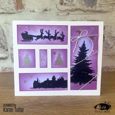 Visible Image Christmas Eve A6 Stamp Set (FN2301) Visible Image Christmas Eve A6 Stamp Set (FN2301)