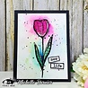 Visible Image Sketched Tulips A6 Stamp Set (NP2301) Visible Image Sketched Tulips A6 Stamp Set (NP2301)