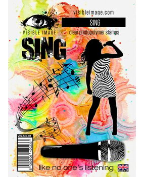 Visible Image Sing A6 Stamp Set (DW2302) Visible Image Sing A6 Stamp Set (DW2302)