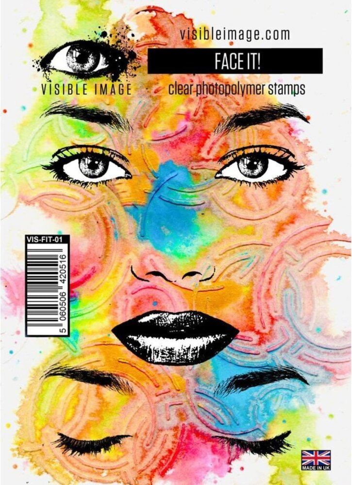 Visible Image Face It A6 Stamp Set (BD2303) Visible Image Face It A6 Stamp Set (BD2303)