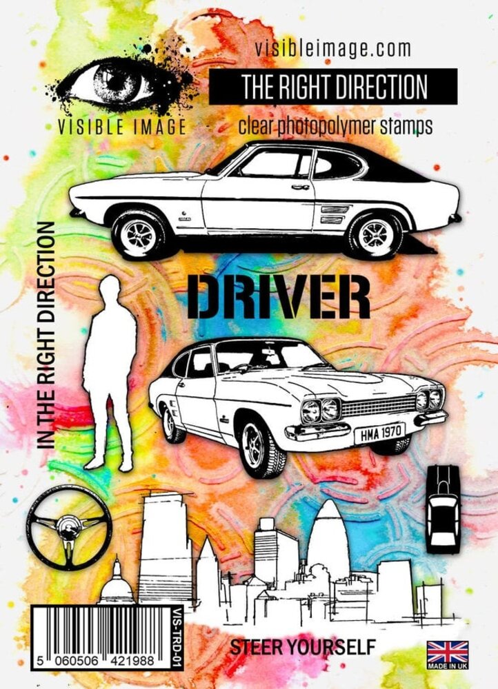 Visible Image The Right Direction A6 Stamp Set (ZE2303) Visible Image The Right Direction A6 Stamp Set (ZE2303)