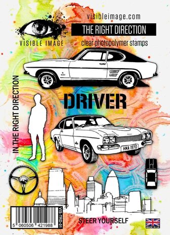 Visible Image The Right Direction A6 Stamp Set (ZE2303) Visible Image The Right Direction A6 Stamp Set (ZE2303)