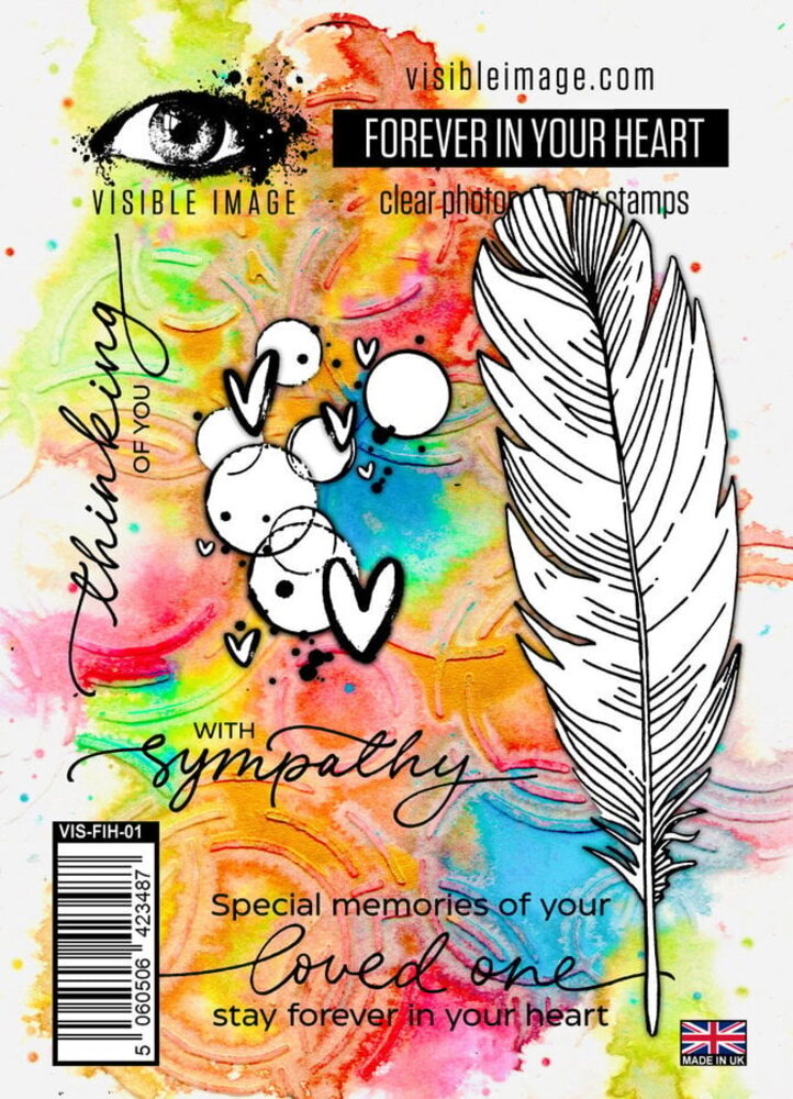 Visible Image Forever In Your Heart A6 Stamp Set (TM2303) Visible Image Forever In Your Heart A6 Stamp Set (TM2303)
